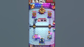 Using Elixir efficiency is a key to success. #shorts #gaming #trending #clashroyals #supercell