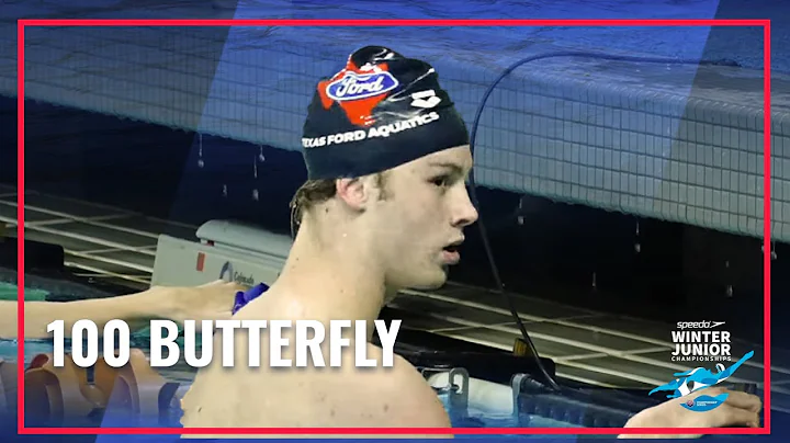 Jacob Wimberly Takes First in Men's 100 Butterfly ...