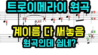 Traumerei(트로이메라이) (계이름악보 포함) - Schumann