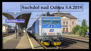 Vlaky Suchdol Nad Odrou 5.8.2019