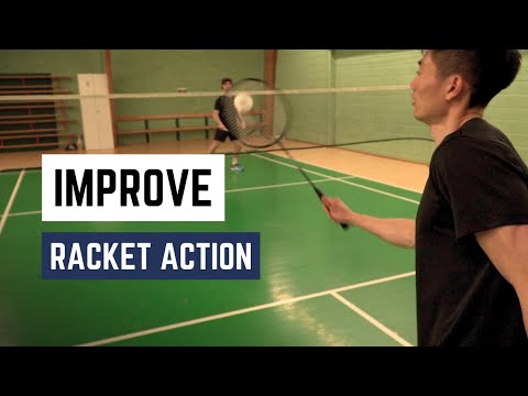 PRACTICE your BADMINTON GRIP with 3 simple exercises | Basic Feather | Badminton tutorial