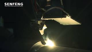 Laser Cladding Machine Test Samples - Steel Roller Laser Cladding with Wide Beam