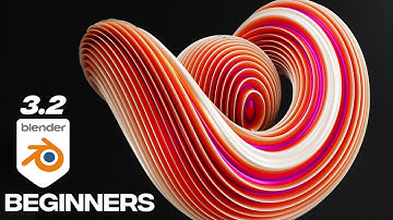 Blender 3.2 Tutorial || Blender Abstract Animation Tutorial || Blender Tutorial