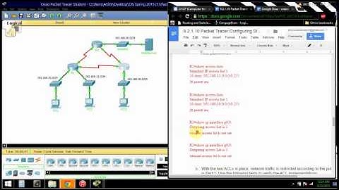9.2.1.10 Configuring standard ACLs