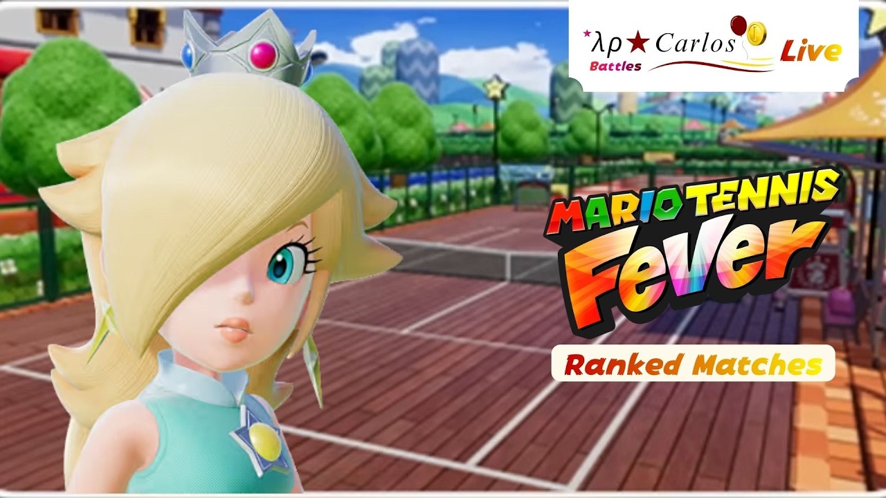Mario Tennis Fever Online Ranked Matches Live (February 15, 2026)