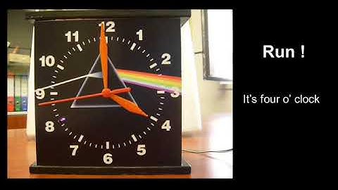 Arduino Project - Pink Floyd Clock (english)