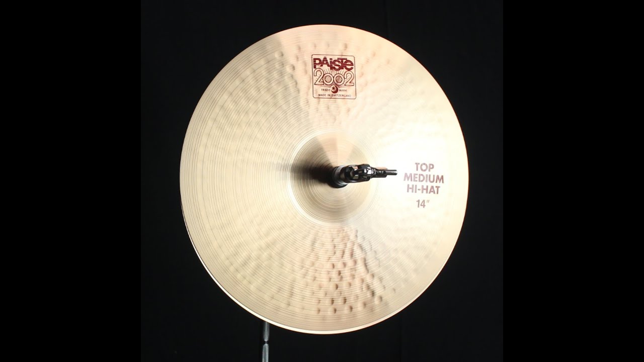 PAISTE 2002 14 MEDIUM HI-HAT TOP パイステ ハイハット トップ 新品