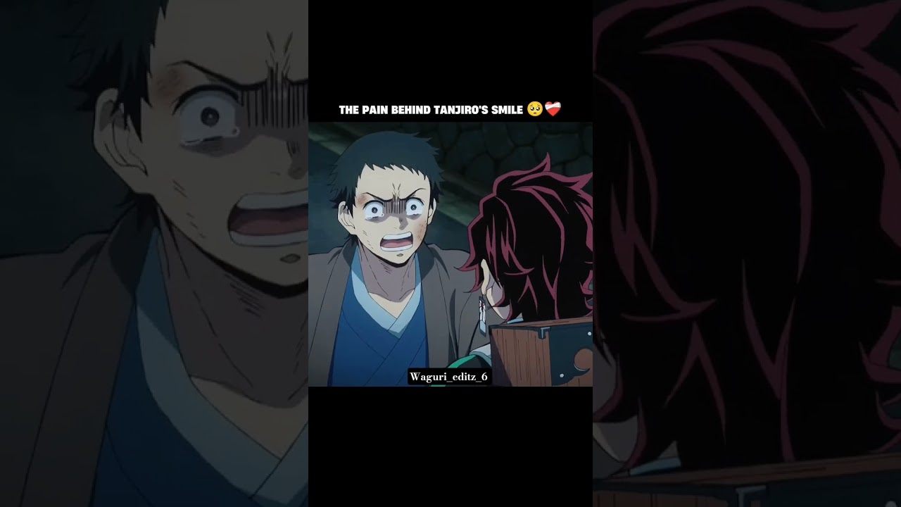 The pain behind the smile ❤️‍🩹🥺 #subscribe #anime #demonslayer