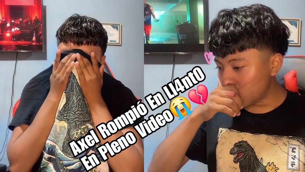 AXEL EN PLENO VIDEO NO AGUANT0 MÁS Y R0MPI0 EL SIL£NCI0😭💔