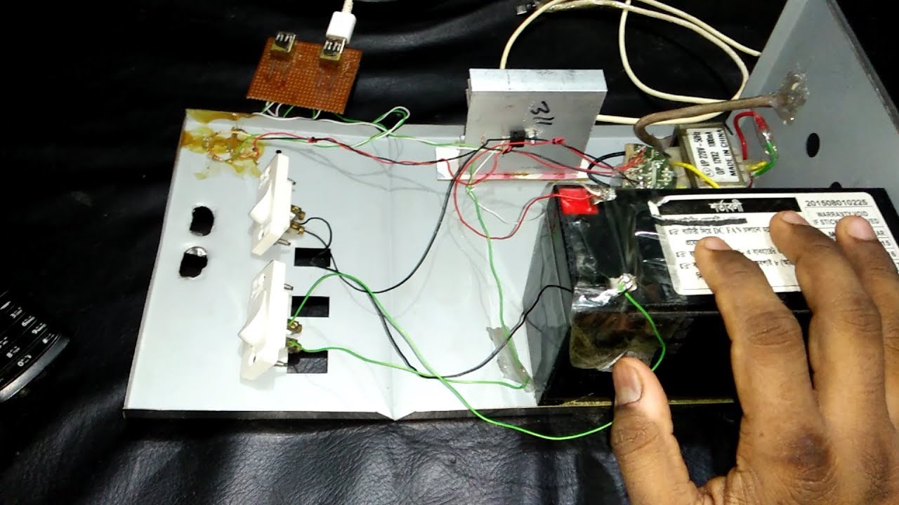 How To Make a Mobile Phone Charger By 12 Volt Battery And DC Power