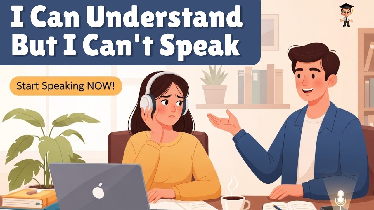 🗣️ Understand English but Can’t Speak? 8 Powerful Tips to Unlock Your English Voice!