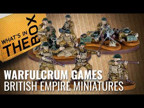 Brilliant World War One Miniatures! 1918 British Empire Review | Warfulcrum Games