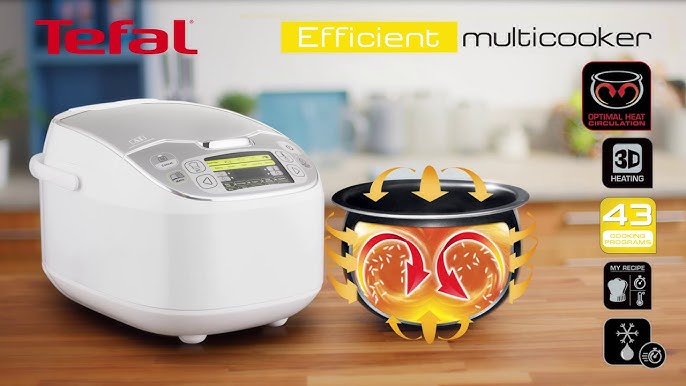 Discover the Tefal 45 in 1 Multicooker with Spherical Bowl - YouTube