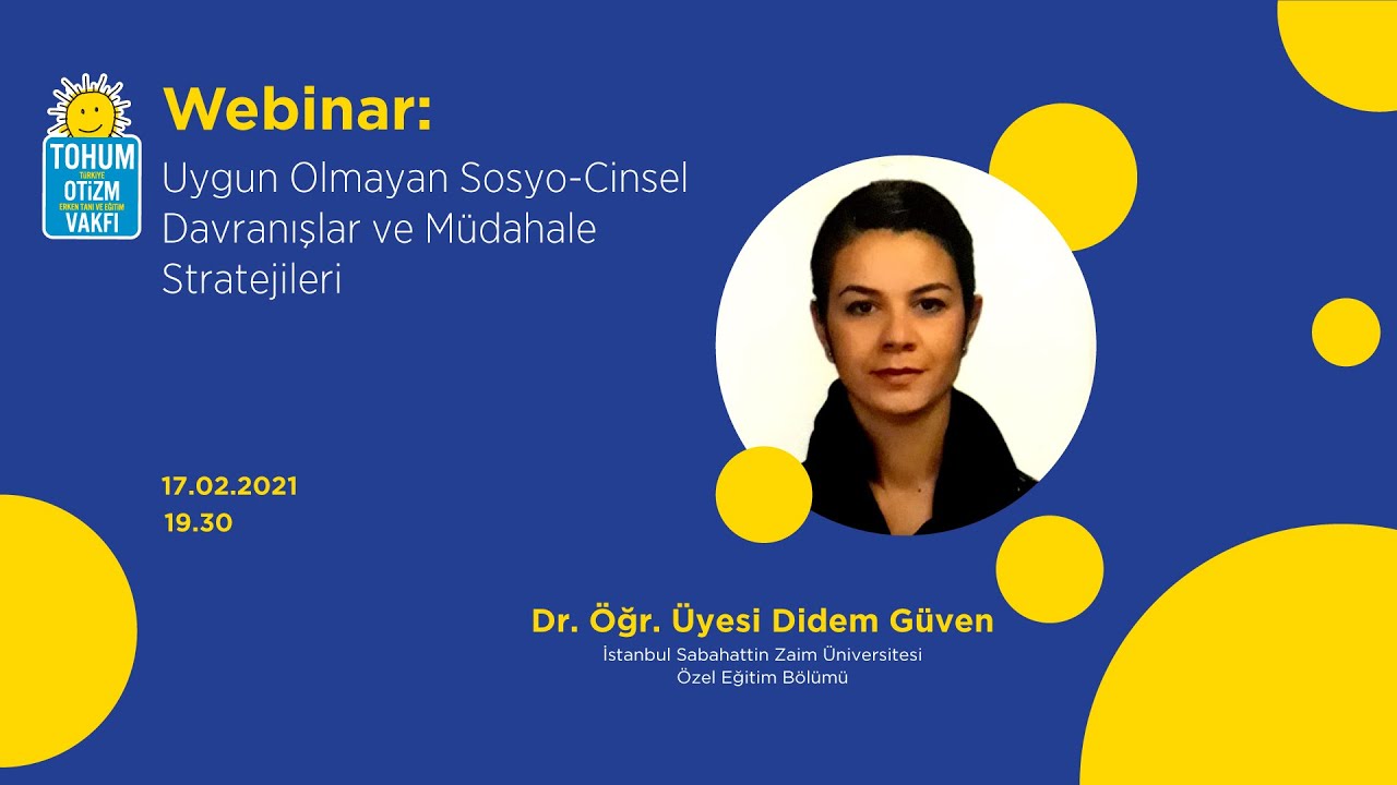 Uygun Olmayan Sosyo-Cinsel Davranışlar ve Müdahale Stratejileri