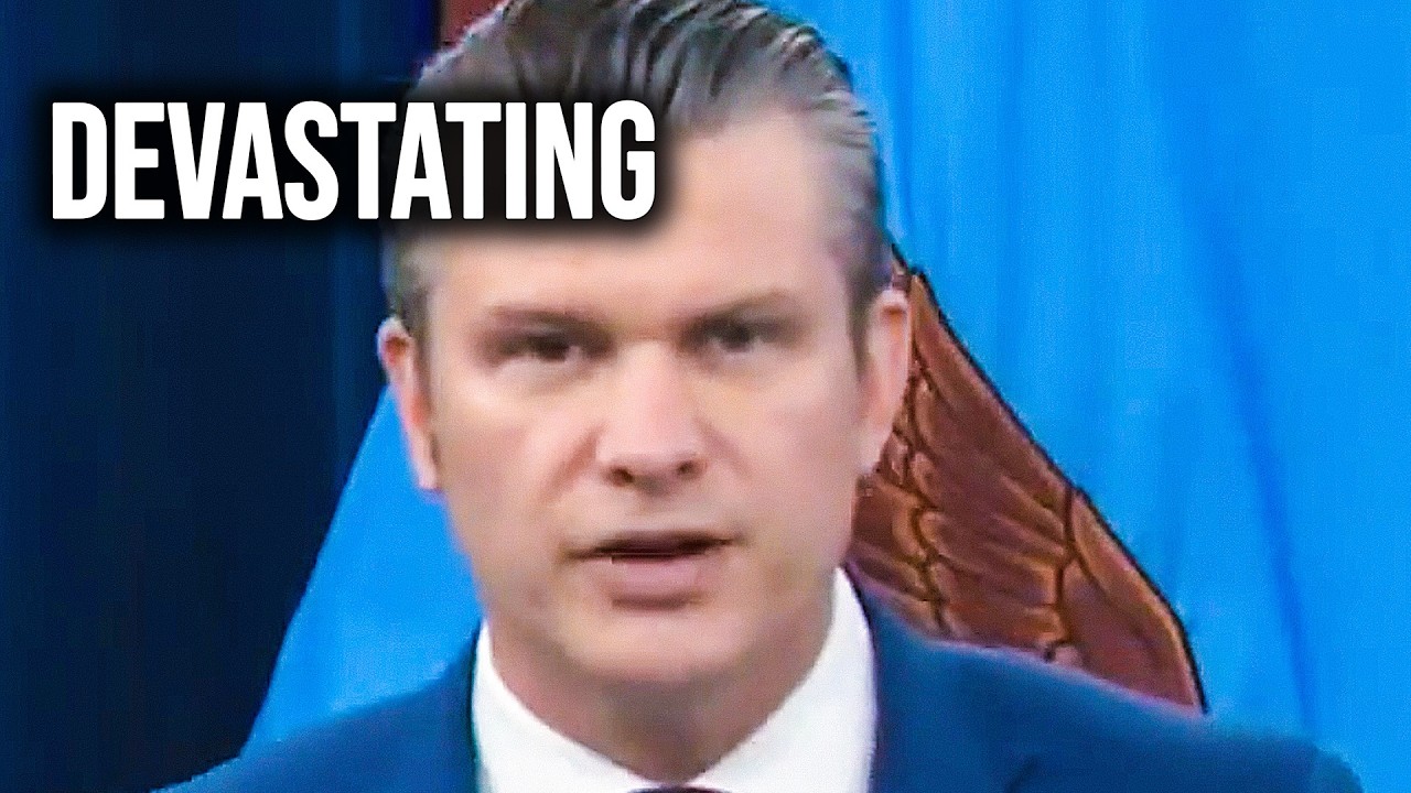 Hegseth Gives DISASTROUS Speech Over Trump's War As Deadly Truth Crashes Down