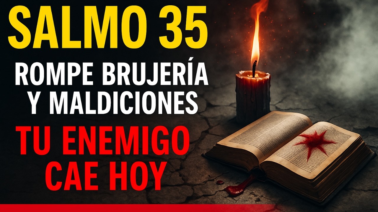 SALMO 35 – Oración Fuerte para que Dios Derrote a tus Enemigos y Rompa Toda Maldición