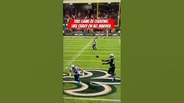 Madden 25 cheats on ALL MADDEN! #shorts