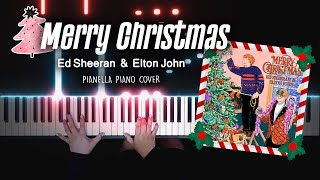 Ed Sheeran & Elton John - Merry Christmas | Piano Cover by Pianella Piano