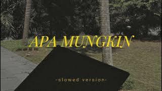 Apa Mungkin - Bernadya  [slowed version] #slowedsongs #viralsong