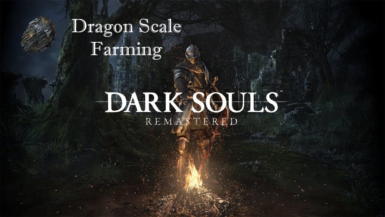 Dark Souls Remastered Dragon Scales farming ( Valley of Drakes