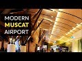 Modern Muscat Airport with advanced facilities