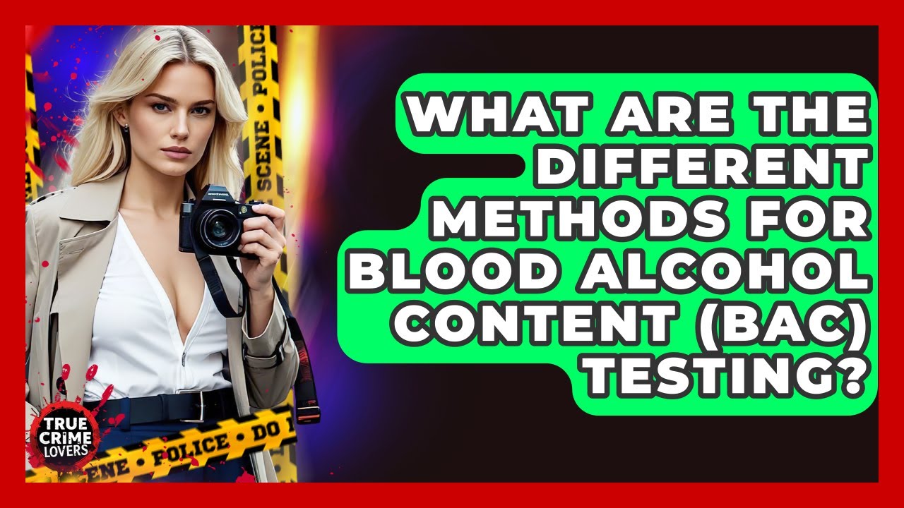 What Are The Different Methods For Blood Alcohol Content (BAC) Testing? - True Crime Lovers