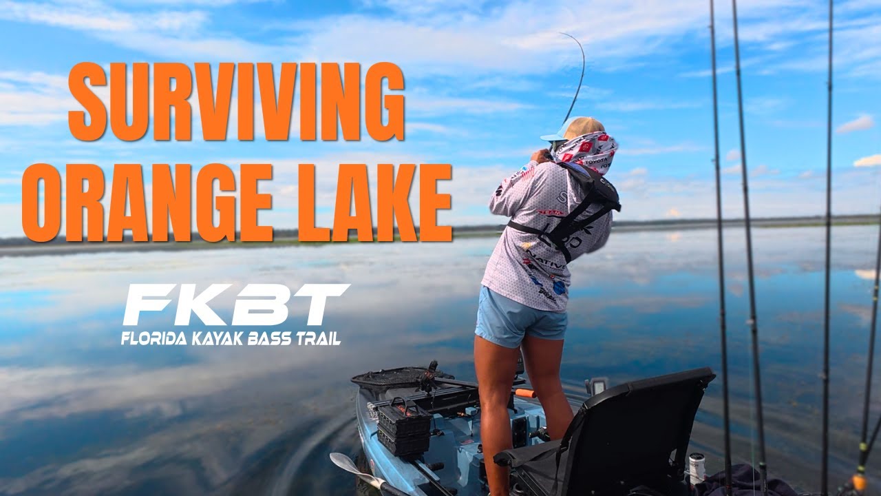 I ALMOST Gave Up… Kayak Bass Fishing Tournament on Orange Lake