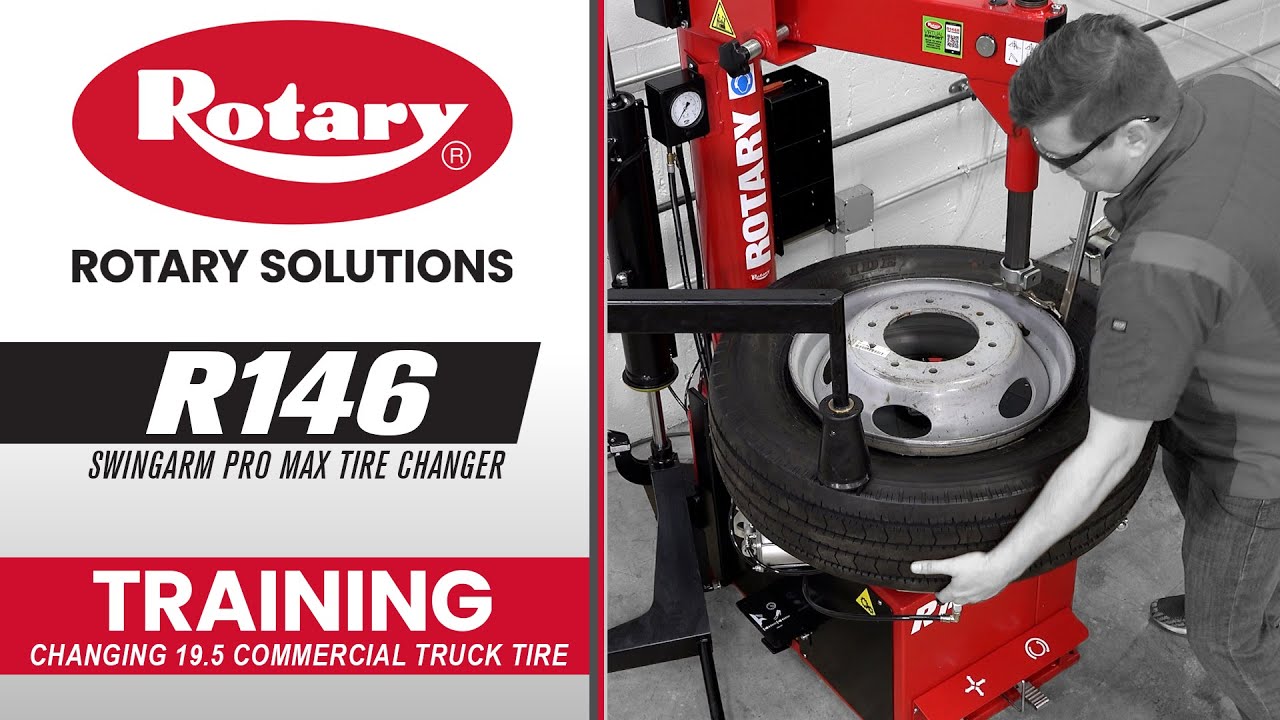 Rotary R146RP: Changing 19.5 Commercial Truck Tire