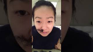 Crepe hair - fake beard