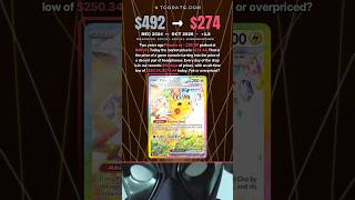 Pikachu ex - 238/191 Pokemon Card Price: $492 to $274