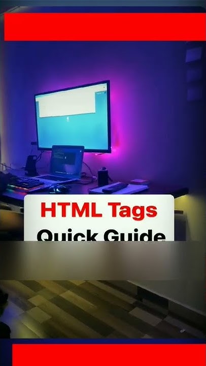 HTML Tags web development tutorial for beginners, html (programming ...