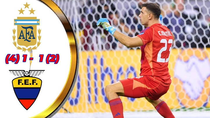 Argentina vs Ecuador 1-1 PEN (4-2) Highlights  Copa América USA 2024