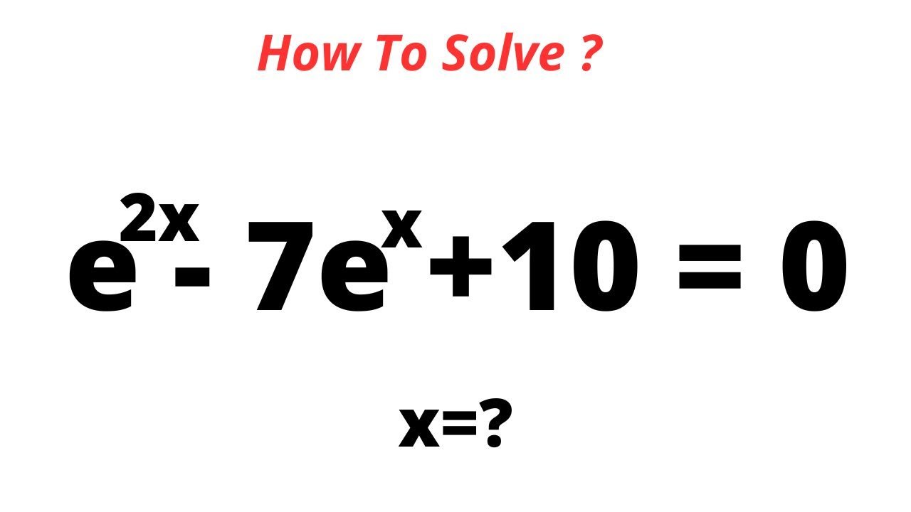 A Nice Math Problem | What Is The Value Of X??? - YouTube