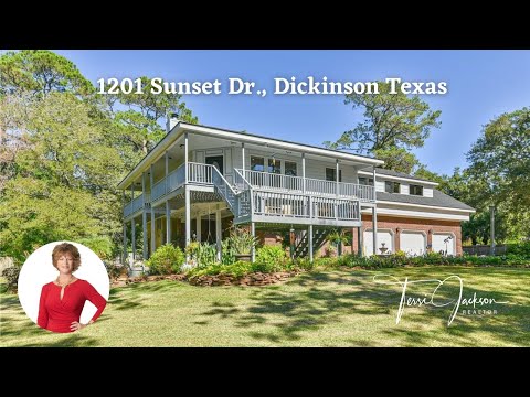 1201 Sunset Dr., Dickinson, TX home video tour