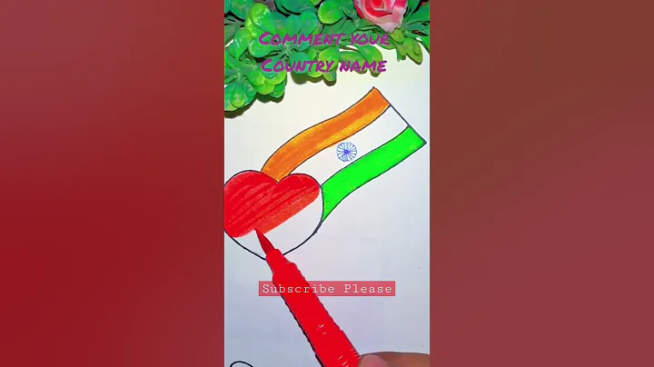 Comment your Country Name | Satisfying Creative Art #India🇮🇳 #shorts #viral #countryname #satisfying