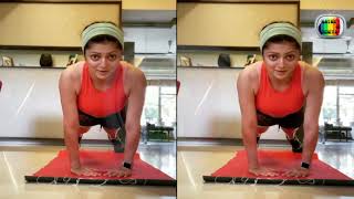 Drashti Dhami Workout, Actress Is Doing Tricep Pushups In This Video