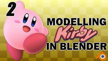 Modelling A Character In Blender: Kirby (2/4)
