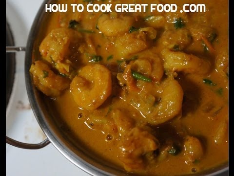 Prawn Masala Recipe - Indian Shrimp Curry