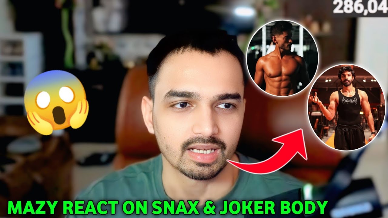 Mazy React On Snax & Joker Body 🥵 Stream Consistently 🚀