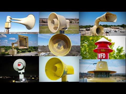 Outdoor Warning Siren Collection 2018 2025