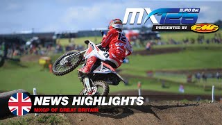 EMX125 Presented by FMF Racing News Highlights | MXGP of Great Britain 2021