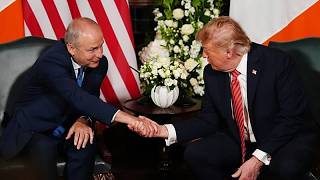 Trump hopes for 'reunified' Ireland, hits out at Europe on Iran war