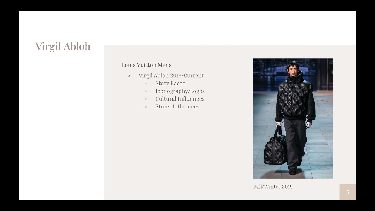 eksil Monograph Canberra A Visual Comparison of Louis Vuitton Menswear | Project Pitch - YouTube