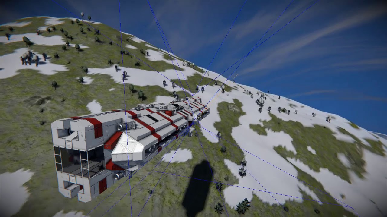 Space Engineers Ship Crash