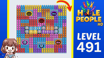 Hole People Level 491 Solution Walkthrough