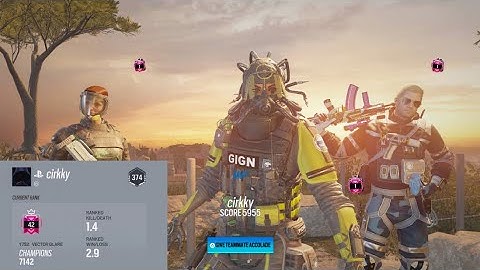 Rainbow Six Siege Console Xim Apex Champion - Best Settings and sensitivity Xim Apex