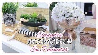 DIY TAZONES TIPO JARRON PARA DECORAR 4 IDEAS FACILES Y ELEGANTES PARA DECORAR EN 5 MINUTOS