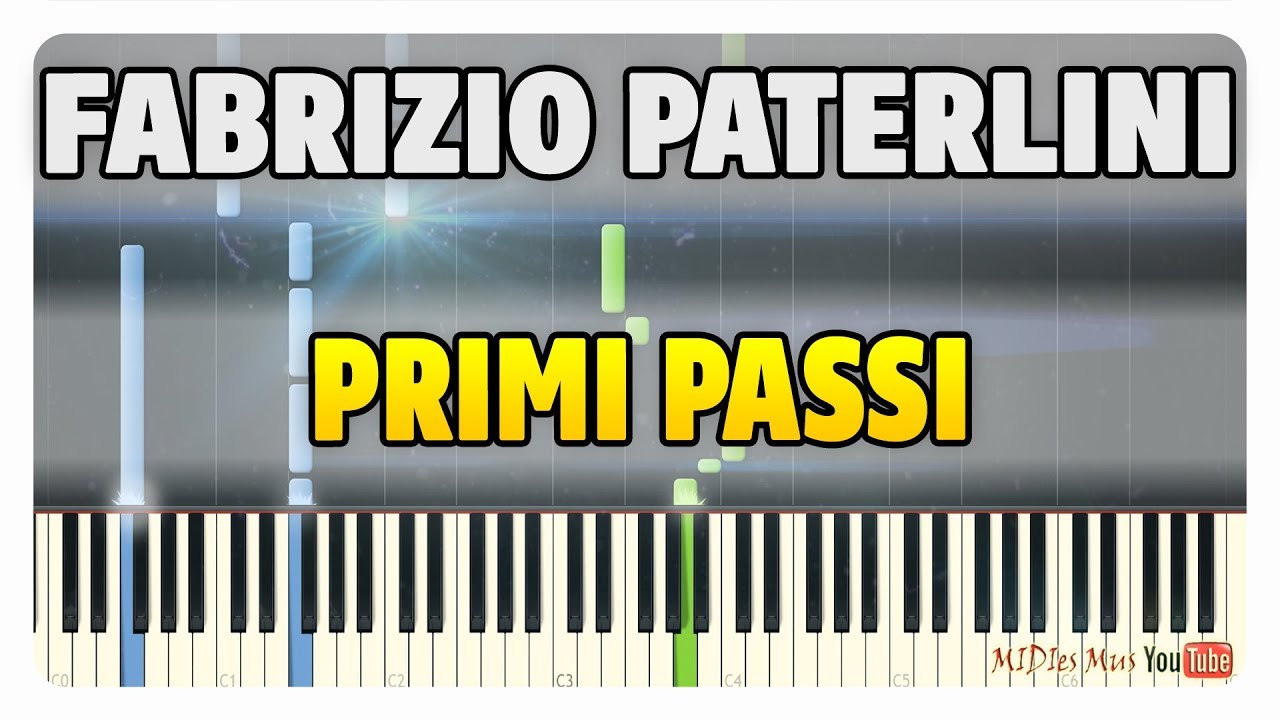 Fabrizio Paterlini - Primi Passi Piano Tutorial (Sheet Music + midi)