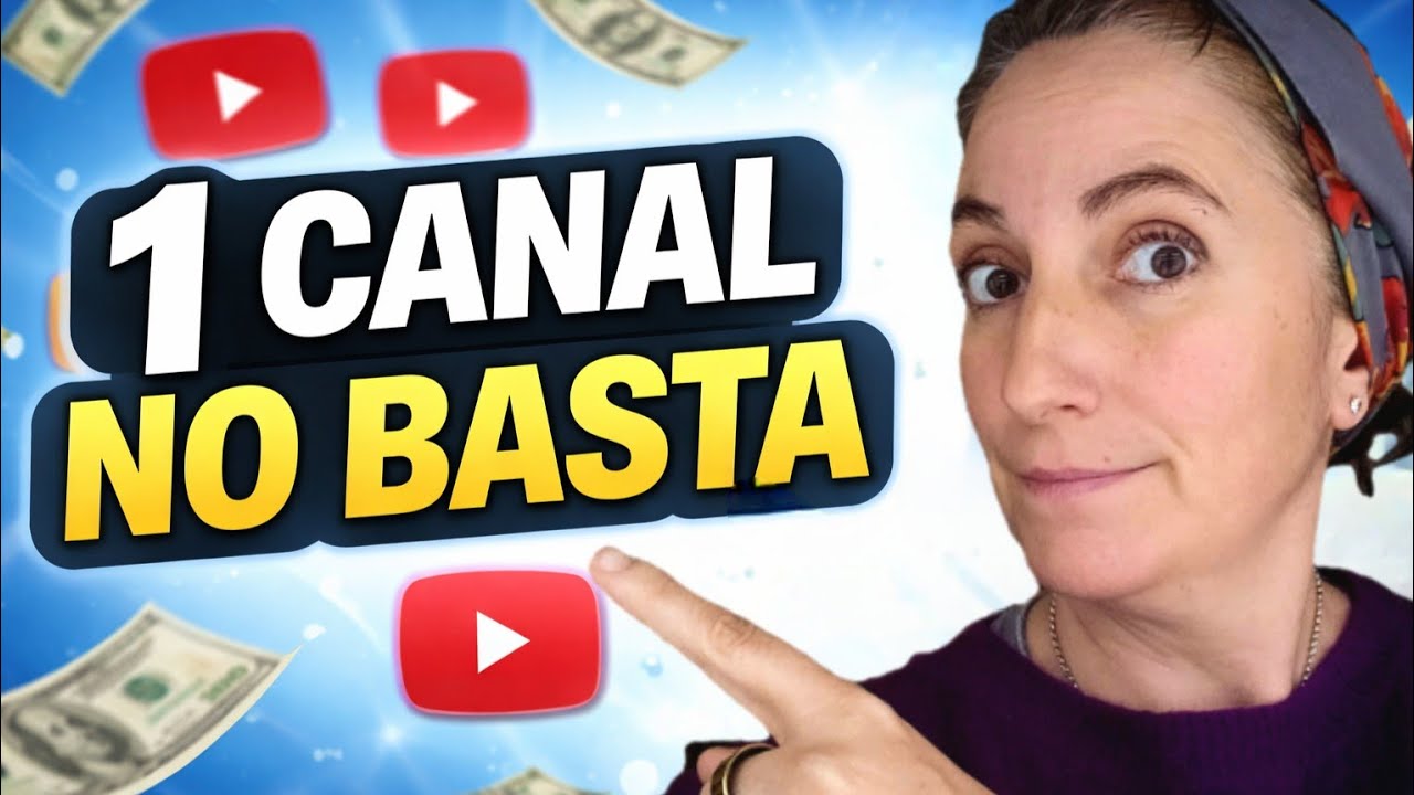 Mi método para VIVIR de YOUTUBE 👉Cómo crear canales para tu ecosistema de canales y monetizar rápido