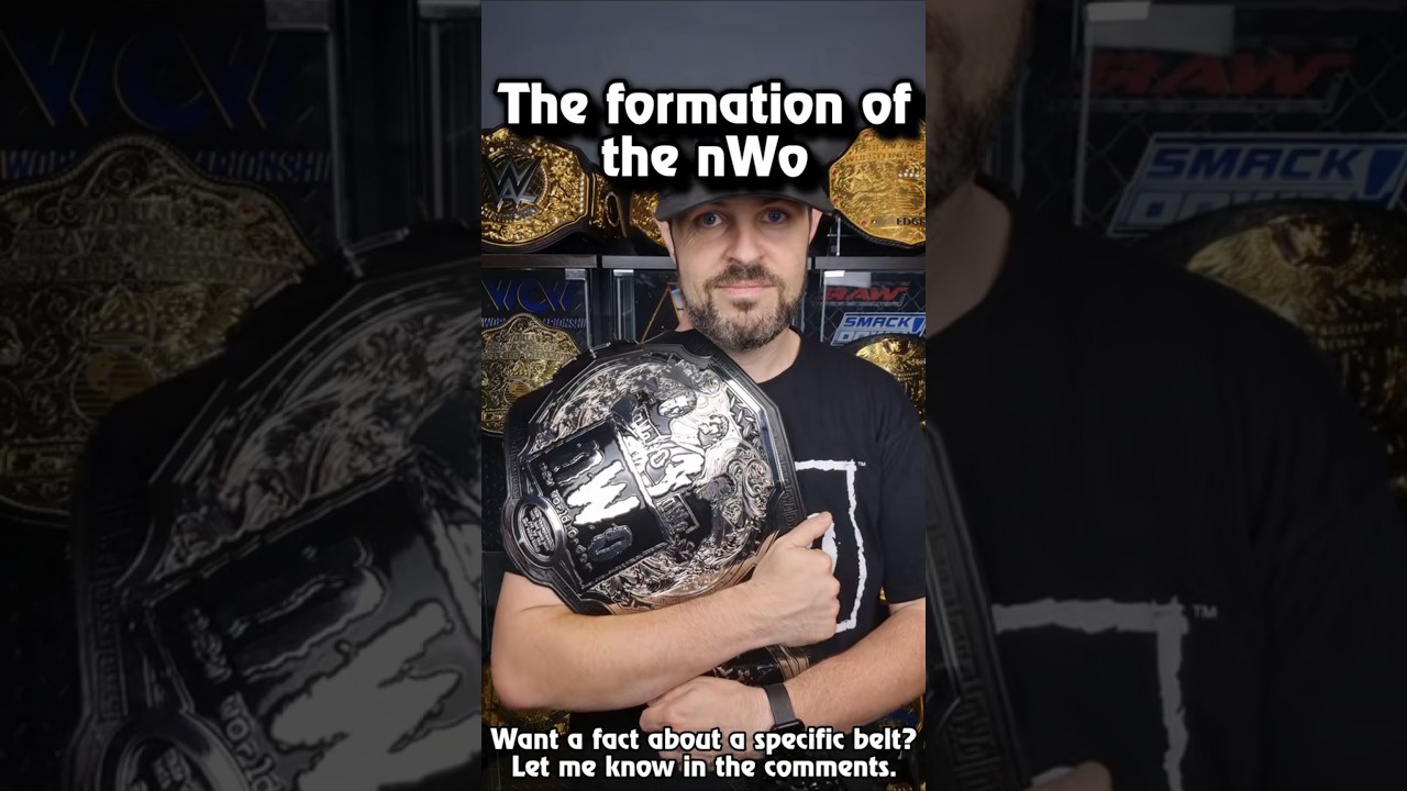 Happy Anniversary nWo #WWE #collection #raw WWE Championship Belt
